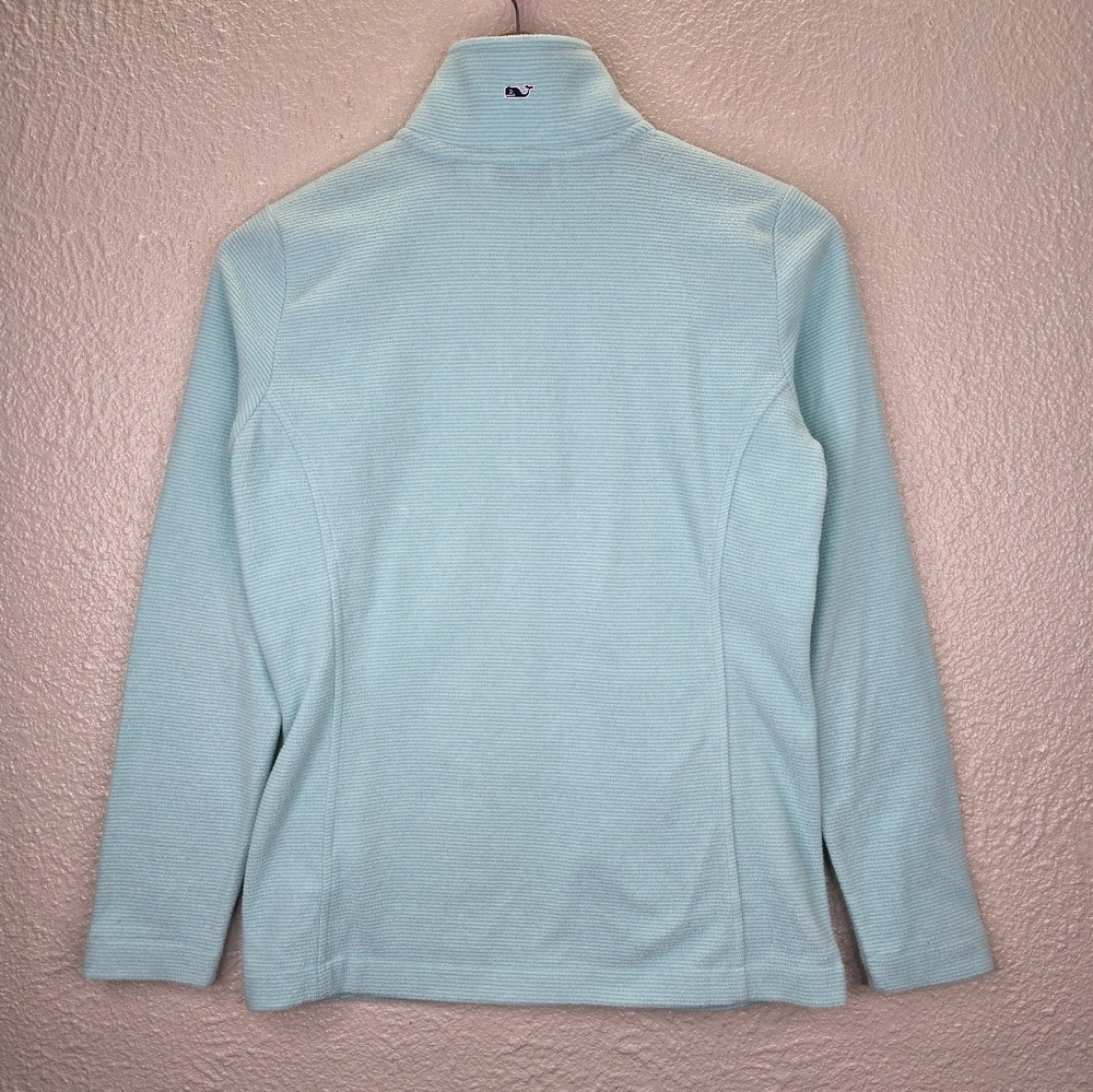 Vineyard Vines Quarter Zip Soft Comfort Sweater Color Mint Size Xxs Pull Over - Picture 8 of 14